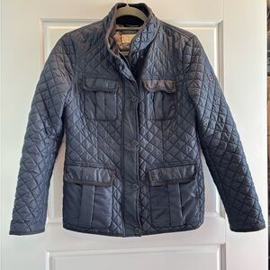 Michael Kors Women's Quilted Jacket - Navy